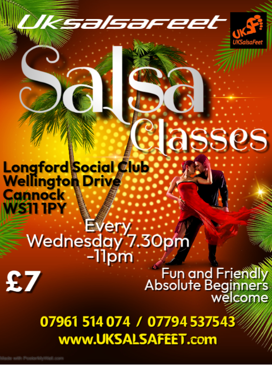 Cannock salsa lessons