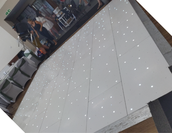 Wedding dance floor
